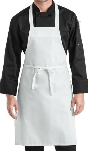 White adult chef apron - 2, pc-white